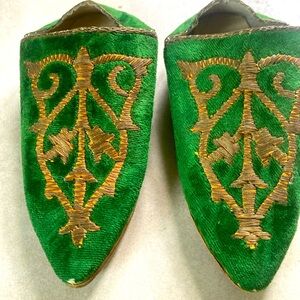 3/$15. Antique Moroccan child’s slippers